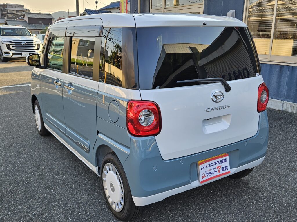 【納車情報】大津市のT様|ムーブキャンバスストライプスGをお届けしました