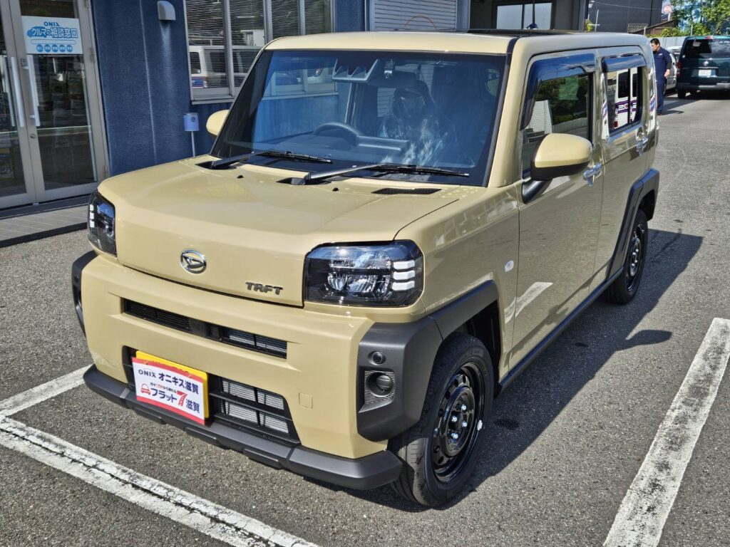 フラット7滋賀 大津市 T様 タフトX 納車