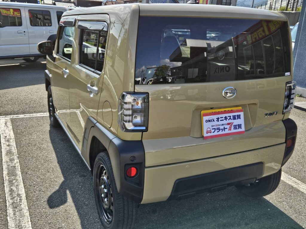 フラット7滋賀 大津市 T様 タフトX 納車