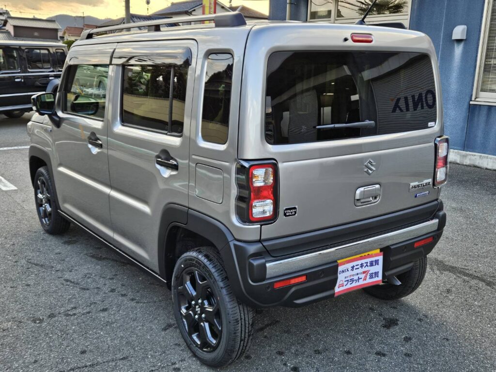 スズキ ハスラータフワイルド4WD リア