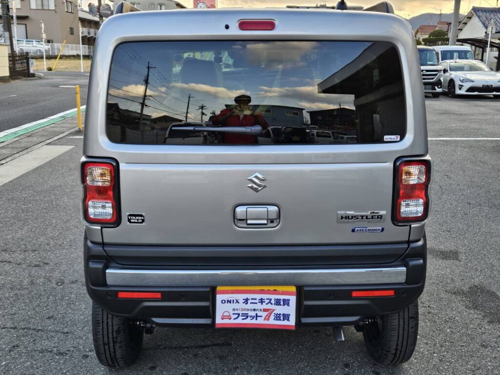 スズキ ハスラータフワイルド4WD リア