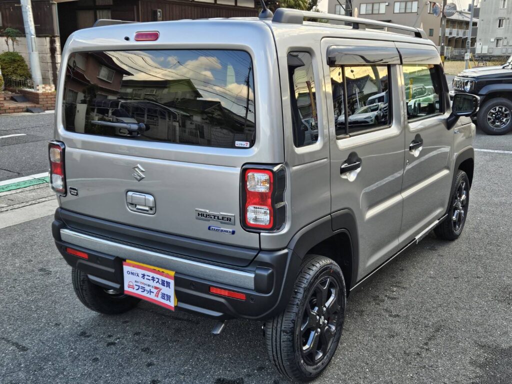 スズキ ハスラータフワイルド4WD リア